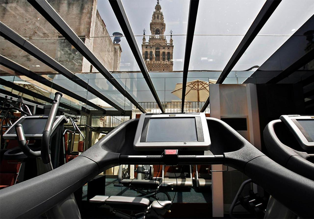 Eme Catedral Mercer Hotel Севилья Экстерьер фото The gym at the hotel
